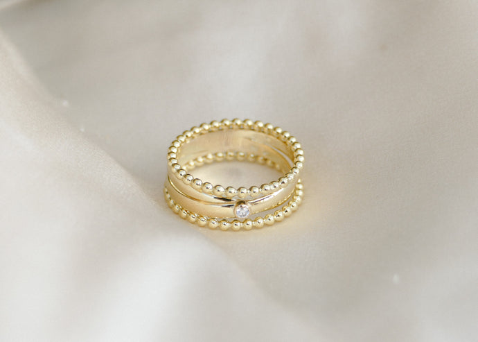 Van de trouwringen van haar opa & oma een ring voor haar