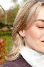Afbeelding in Gallery-weergave laden, gladde gouden oorringen 14.5 mm | 14 krt goud