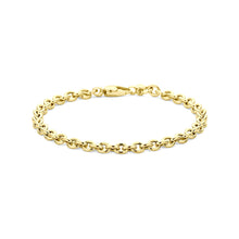 Afbeelding in Gallery-weergave laden, 9 krt geel gouden anker schakel armband