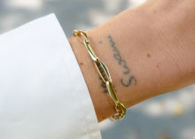 Afbeelding in Gallery-weergave laden, echt gouden massieve closed forever armband