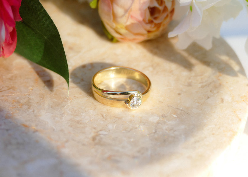Haar trouwring