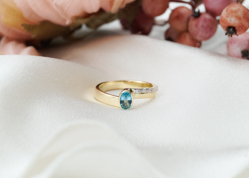 Van twee ringen van haar ouders, naar één ring voor haar