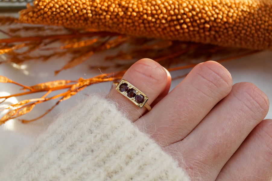 Van de ring van haar oud tante naar een prachtige ring voor haar