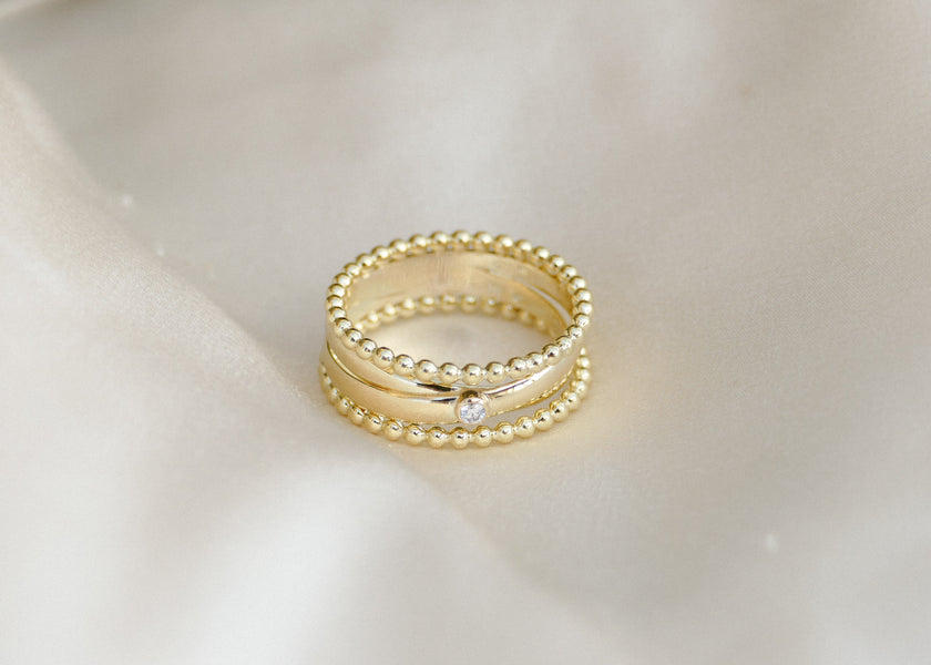 Van de trouwringen van haar opa & oma een ring voor haar