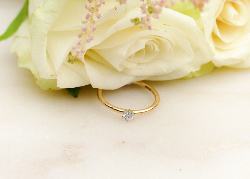 Verlovingsring met diamant
