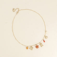 Afbeelding in Gallery-weergave laden, goudkleurig schakel collier met bedels stainless steel

