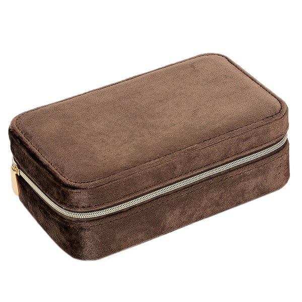 medium chocolade bruine sieradenbox 🤎🌙🧸