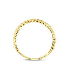 Afbeelding in Gallery-weergave laden, brede ring met patroon | 14 krt geel goud
