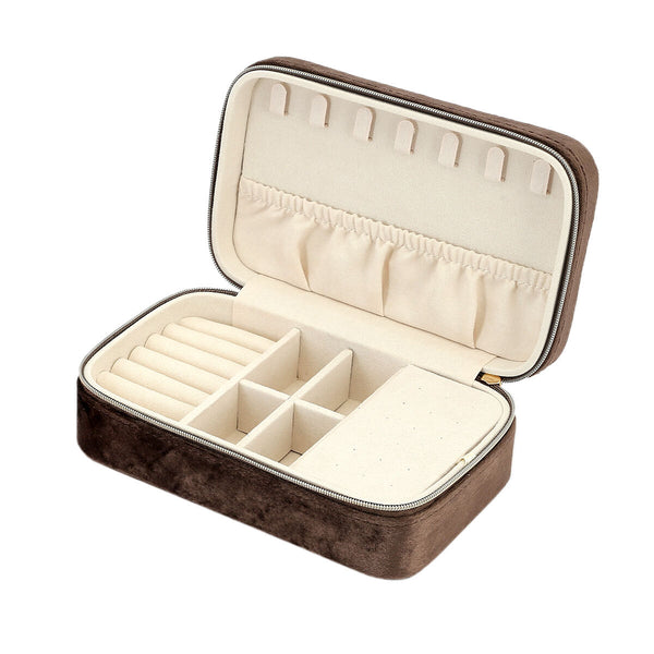 medium chocolade bruine sieradenbox 🤎🌙🧸