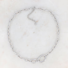 Afbeelding in Gallery-weergave laden, zilverkleurig schakel collier 🤍 stainless steel
