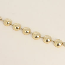 Afbeelding in Gallery-weergave laden, goudkleurige  grote bollen armband van stainless steel
