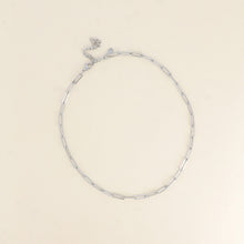Afbeelding in Gallery-weergave laden, zilverkleurig schakelcollier stainless steel
