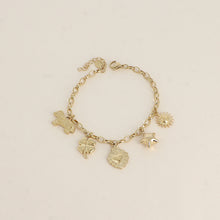 Afbeelding in Gallery-weergave laden, goudkleurige goud kleurige bedels armband l stainless steel
