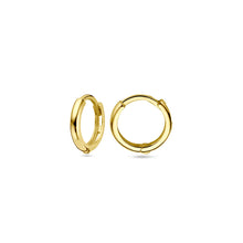Afbeelding in Gallery-weergave laden, mini oorringen van 9 krt geel goud 11 mm
