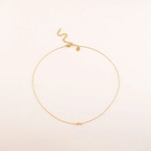 Afbeelding in Gallery-weergave laden, fijn goudkleurig collier met klein visje 🐟
