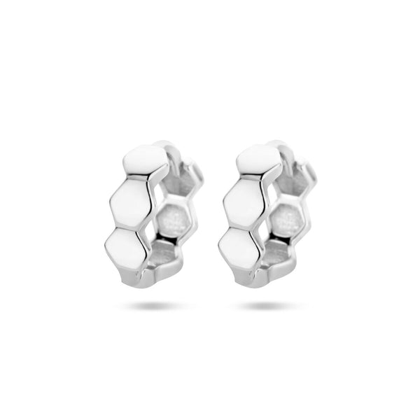 kleine patroon oorringen 9 mm