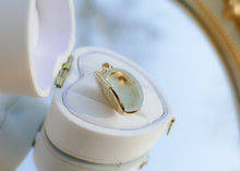 Afbeelding in Gallery-weergave laden, vintage medaillon van 14 krt geel goud
