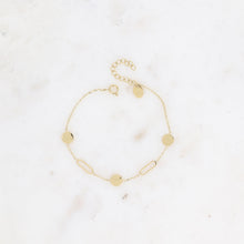 Afbeelding in Gallery-weergave laden, fijne armband. met schakel patroon | stainless steel
