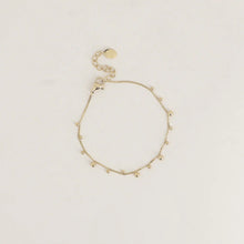 Afbeelding in Gallery-weergave laden, goudkleurig armbandje met ronde bolletjes | stainless steel
