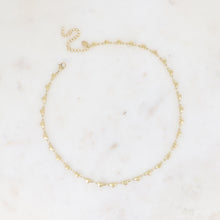 Afbeelding in Gallery-weergave laden, goudkleurig hartjes collier van stainless steel

