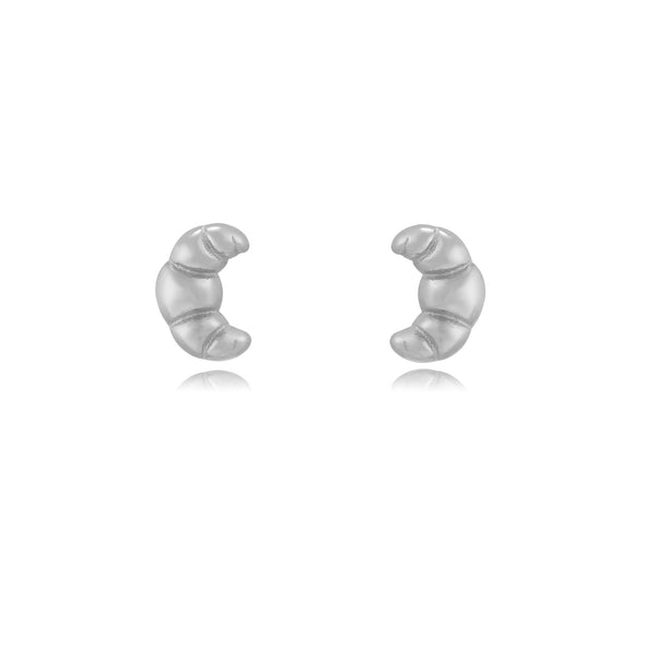 mini croissant oorknopjes 🥐 echt zilver