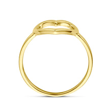 Afbeelding in Gallery-weergave laden, open hart ring 14 krt geel goud
