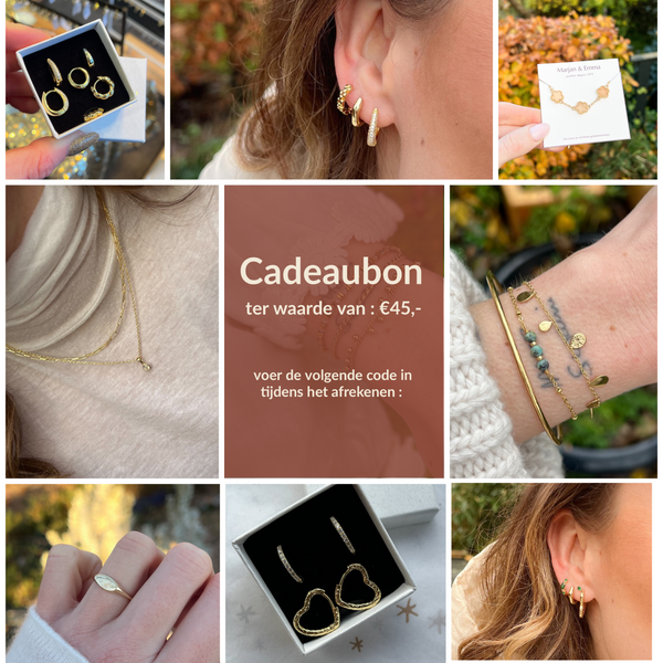 Cadeaubon van €45,-