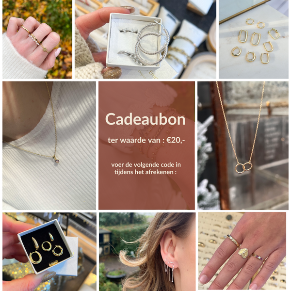 Cadeaubon van €20,-