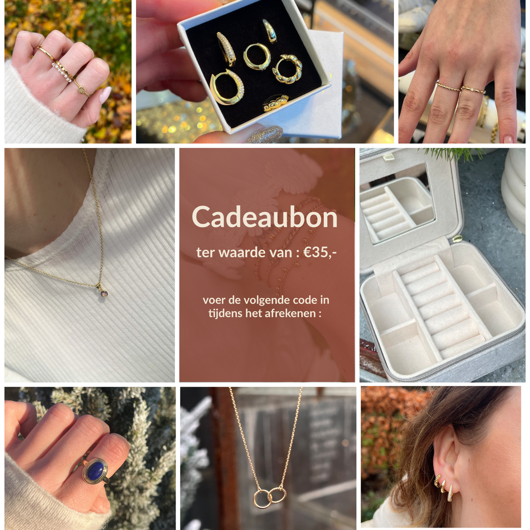 Cadeaubon van €35,-