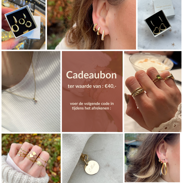 Cadeaubon van €40,-