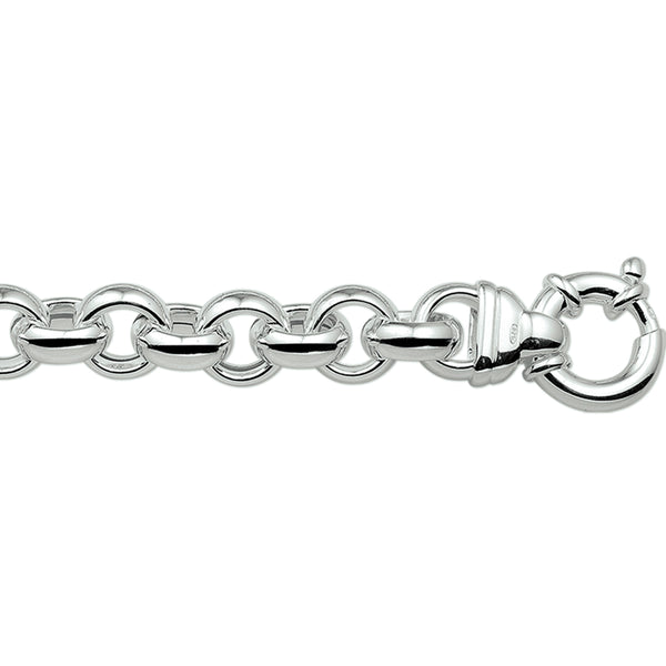 echt zilveren jasseron armband
