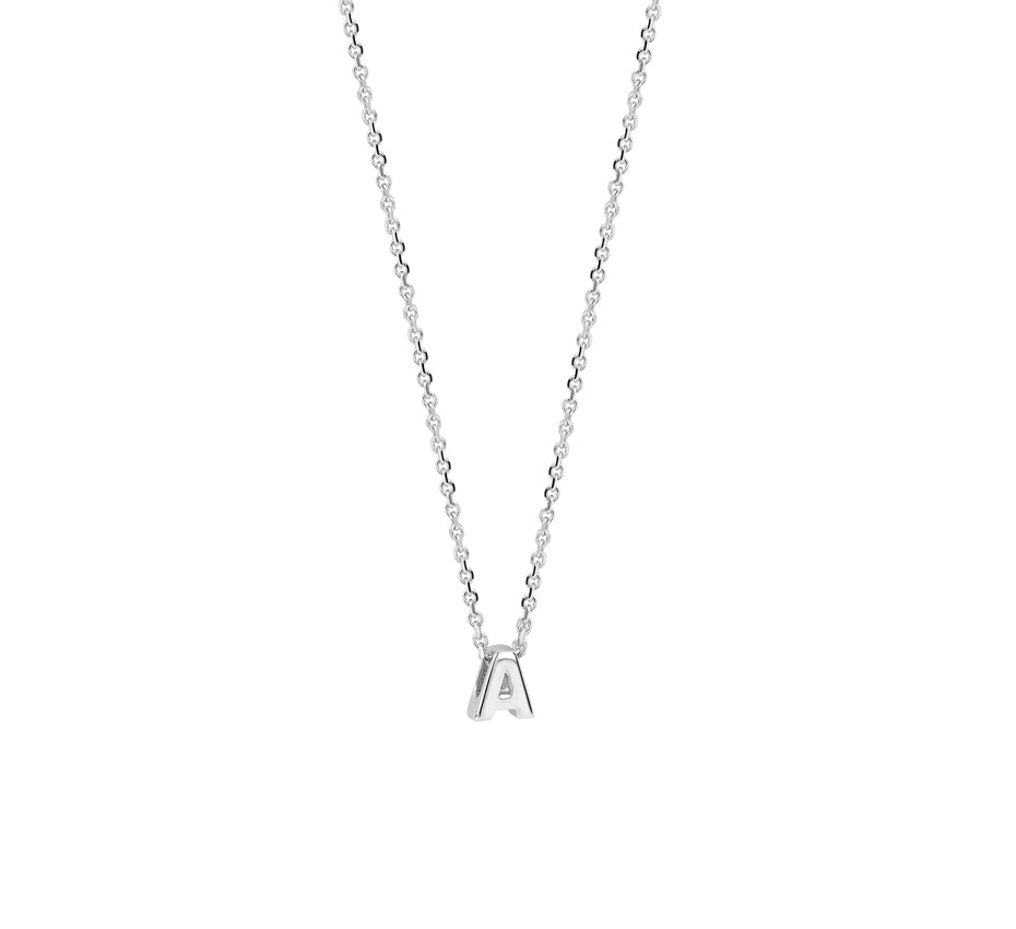 Letter collier | echt zilver