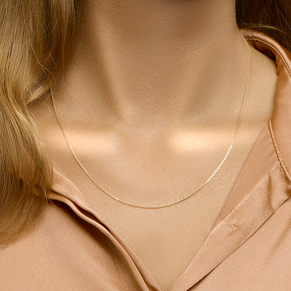 1.1 anker lengte collier | echt zilver