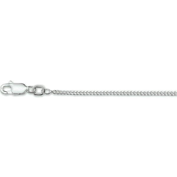 1.6 mm gourmette lengte kettinkje | echt zilver