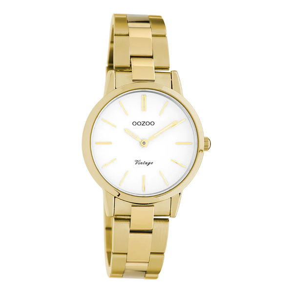 Oozoo in goudkleur met grovere band new vintage | 30 mm