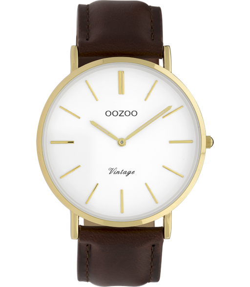 Oozoo in goudkleur new vintage | 36 mm