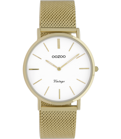 Oozoo in goudkleur new vintage | 36 mm