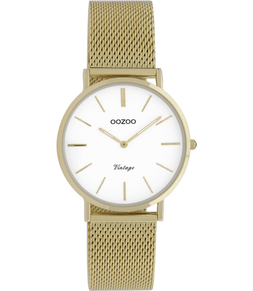 Oozoo in goudkleur new vintage | 32 mm