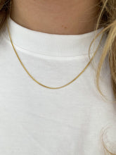 Afbeelding in Gallery-weergave laden, 1.4 mm gourmette lengte collier 14 karaat geel goud
