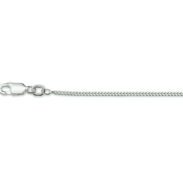 1.4 mm gourmette lengte collier | echt zilver