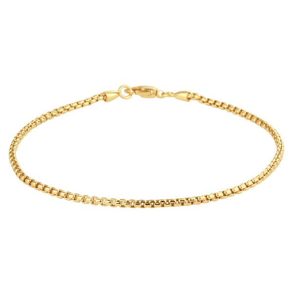 venetiaans gouden schakel armband | echt goud