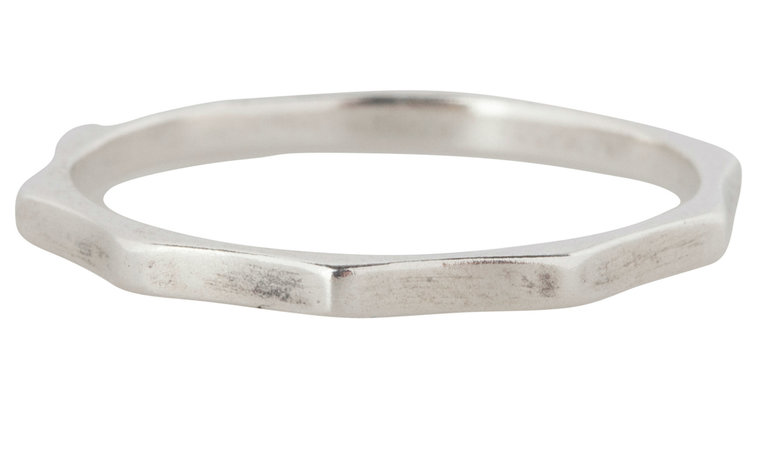 handgemaakte motief ring van echt zilver